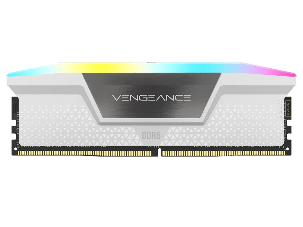 Corsair Vengeance RGB DDR5 32GB (2 x 16GB) 6000MT/s CL36 RAM (White) - Image 4