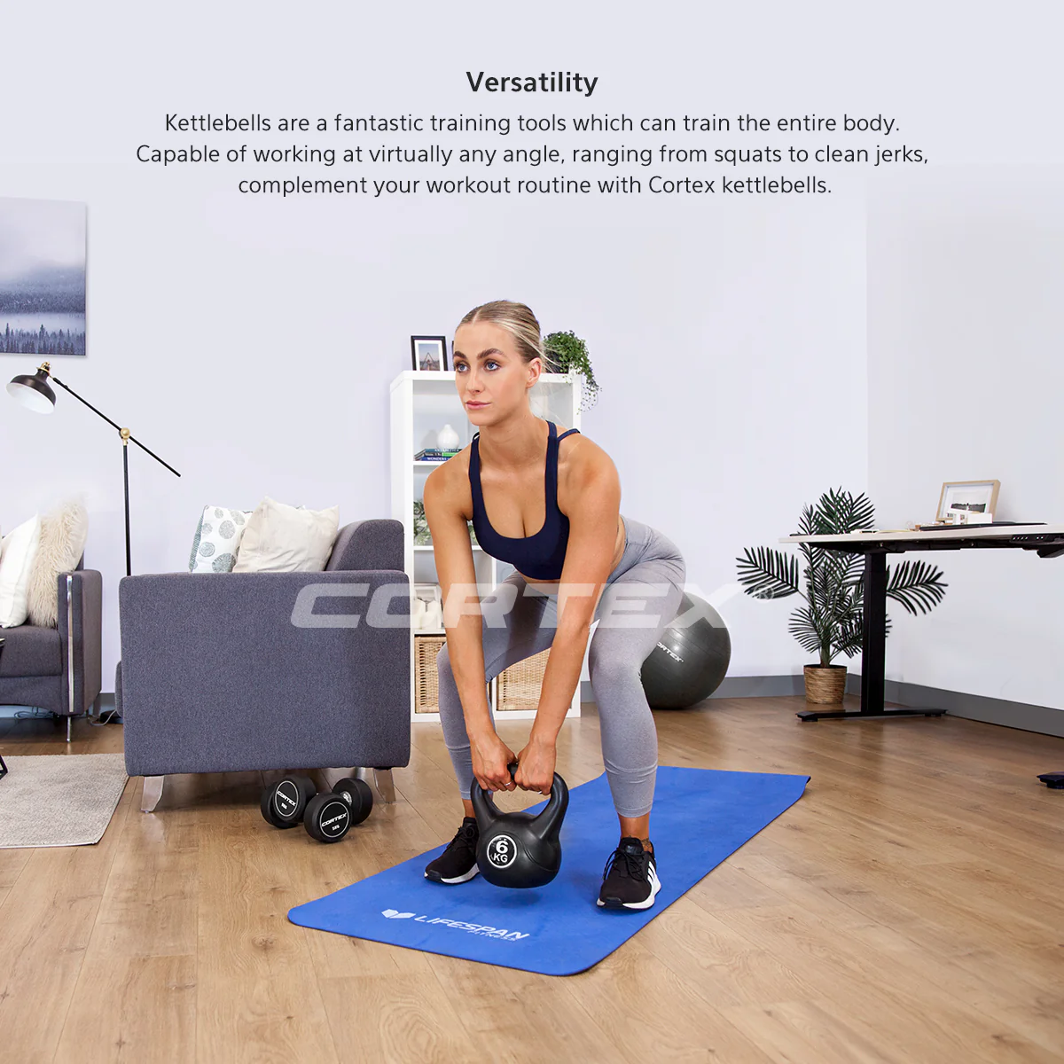 CORTEX 6kg Standard Kettlebell - Image 4
