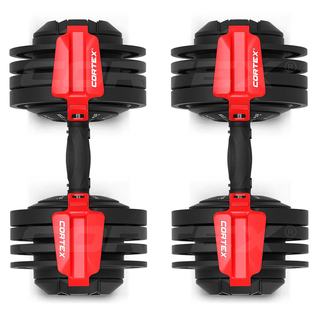 CORTEX Revolock V2 Adjustable Dumbbell Set 48kg - Image 10