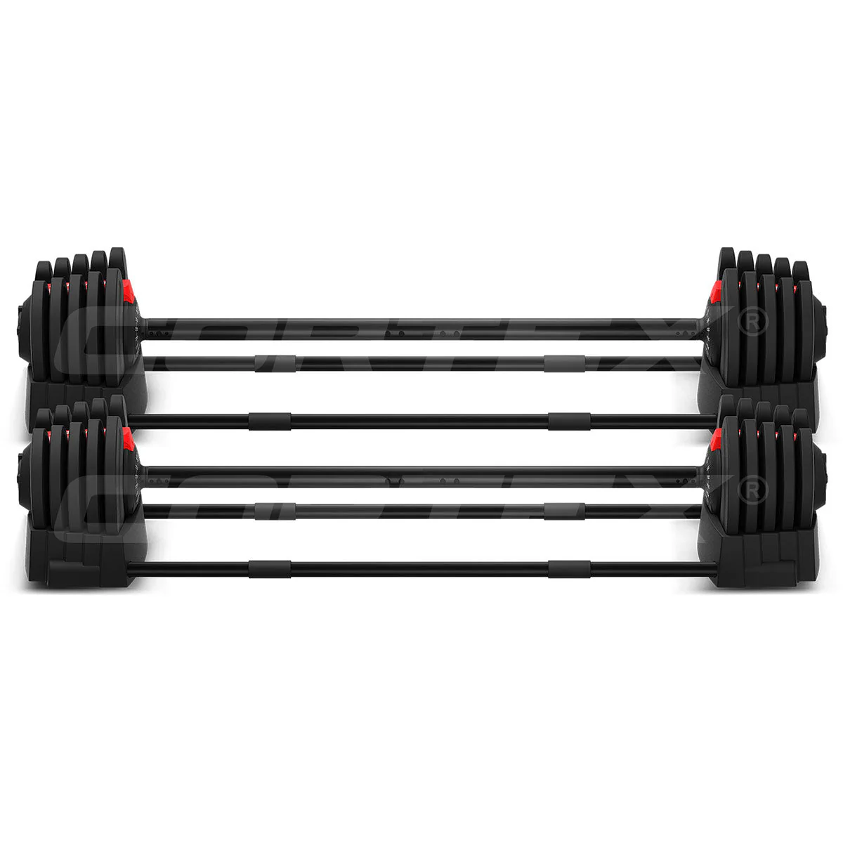 CORTEX Revolock V2 Adjustable Dumbbell Set 80kg - Image 9