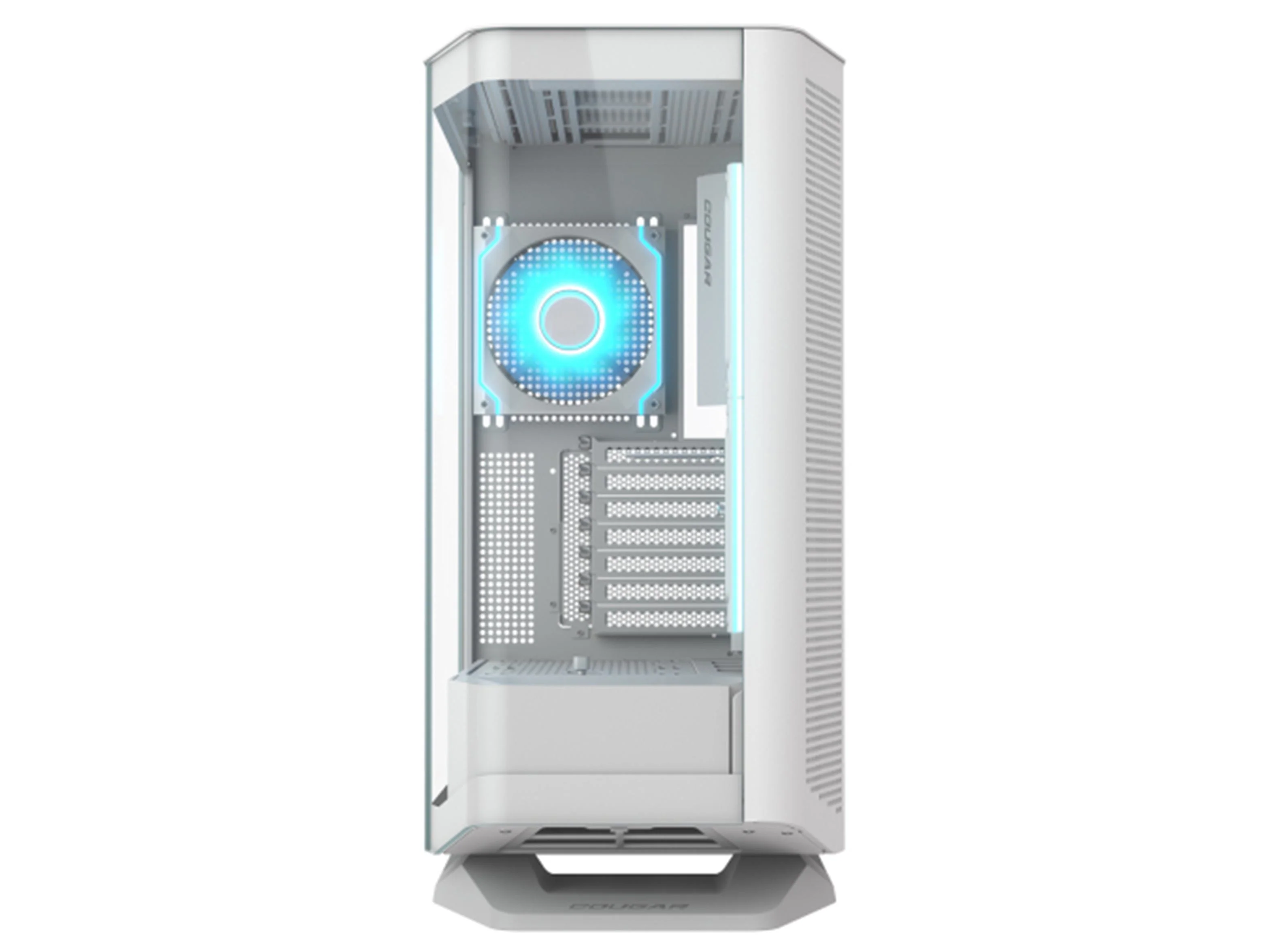 Cougar FV270 RGB Mid Tower Case - White - Image 3