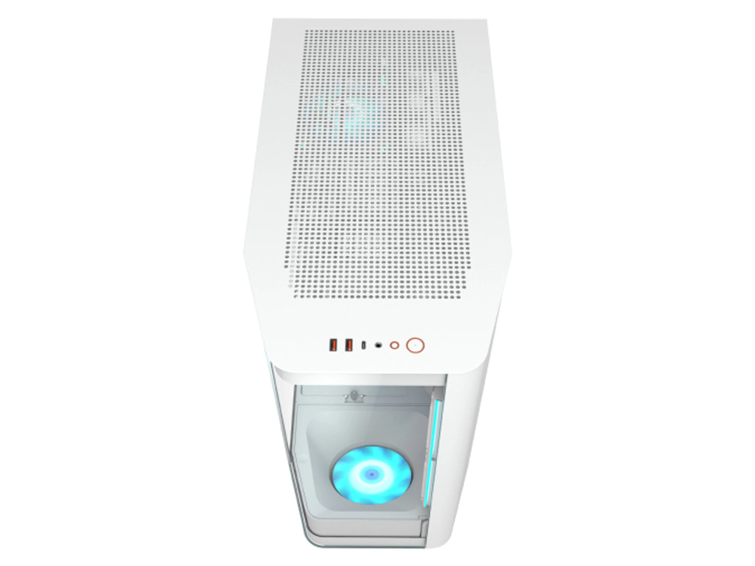 Cougar FV270 RGB Mid Tower Case - White - Image 4