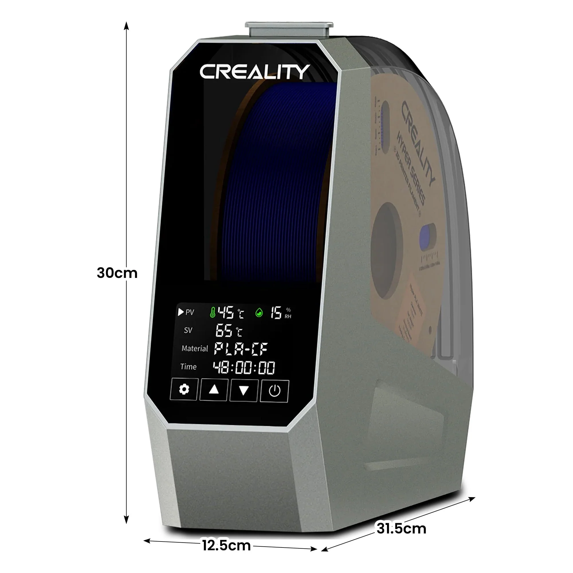 Creality Space Pi Filament Dryer Box 360° 80W PTC Storage Dehydrator - Image 3