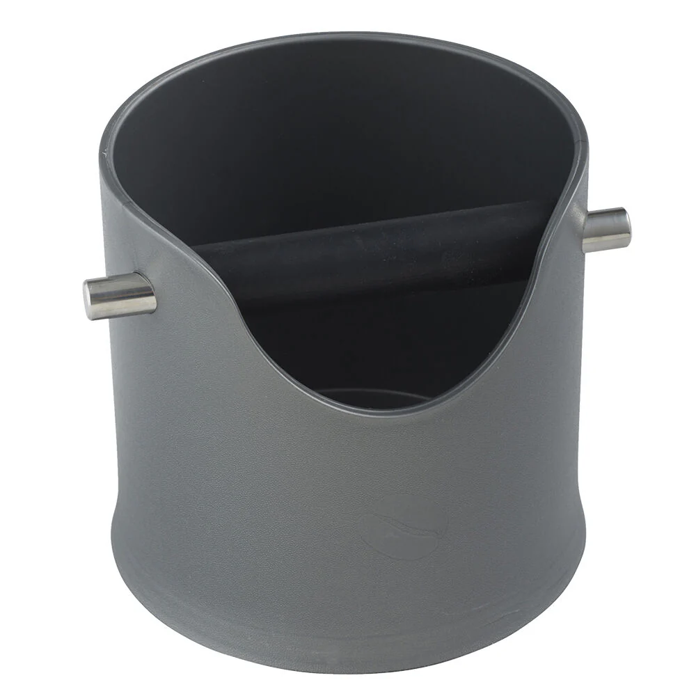 Crema Pro Polypropylene Knock Bin Coffee Grinds Waste Tamper Tube 110mm (Grey)