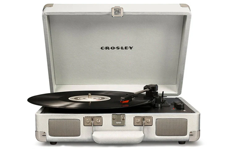 Crosley Cruiser Bluetooth Portable Turntable (White Sands) - Image 2