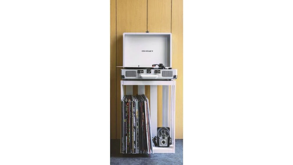 Crosley Cruiser Bluetooth Portable Turntable (White Sands) - Image 6