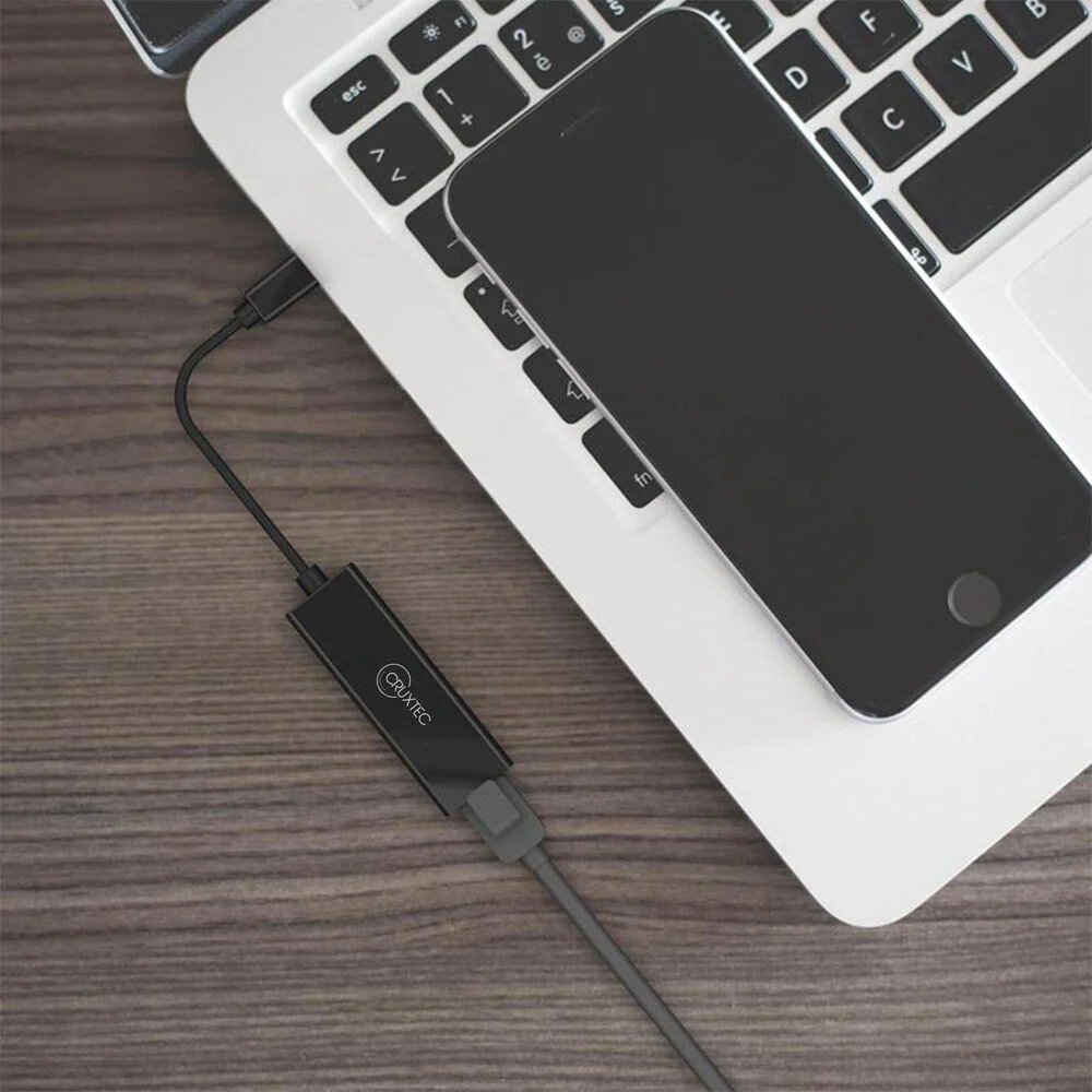 Cruxtec USB-C to RJ45 Gigabit Ethernet Network Adapter - Image 5