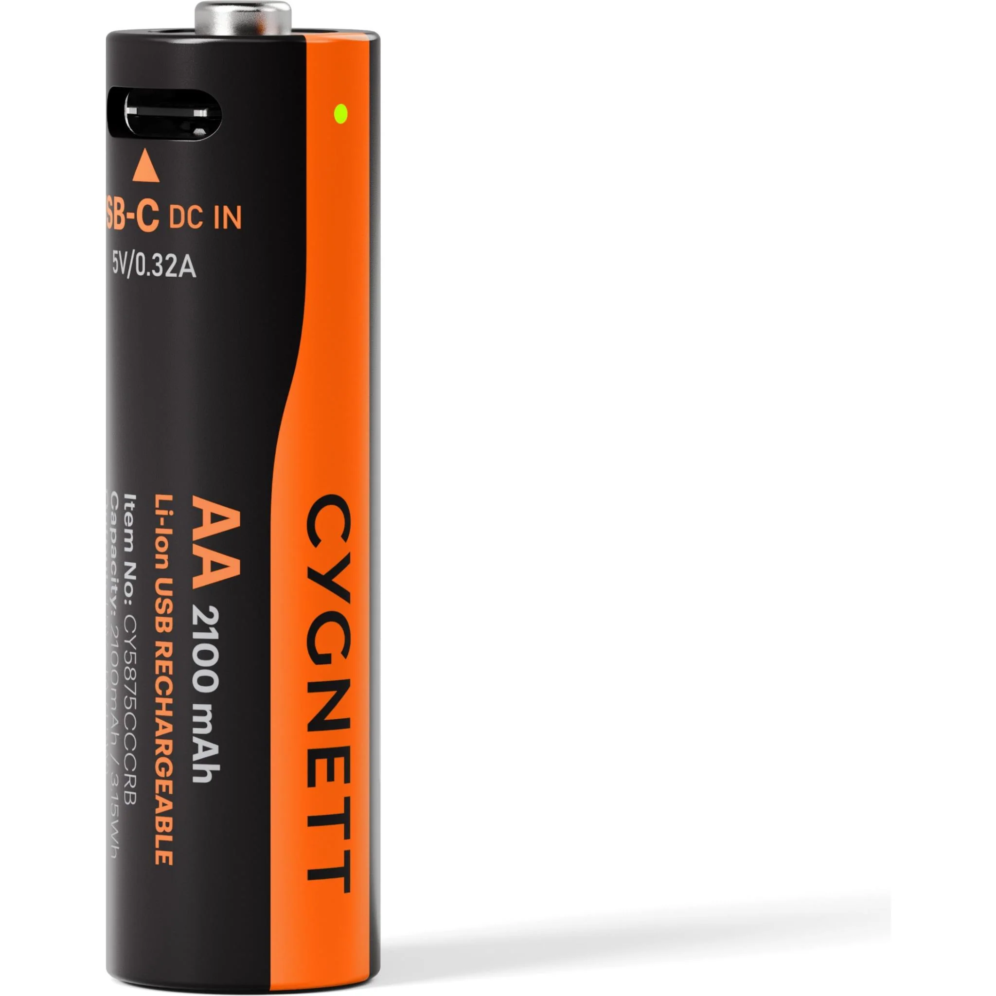 Cygnett AA USB-C Rechargeable Batteries (4 Pack) - Image 2