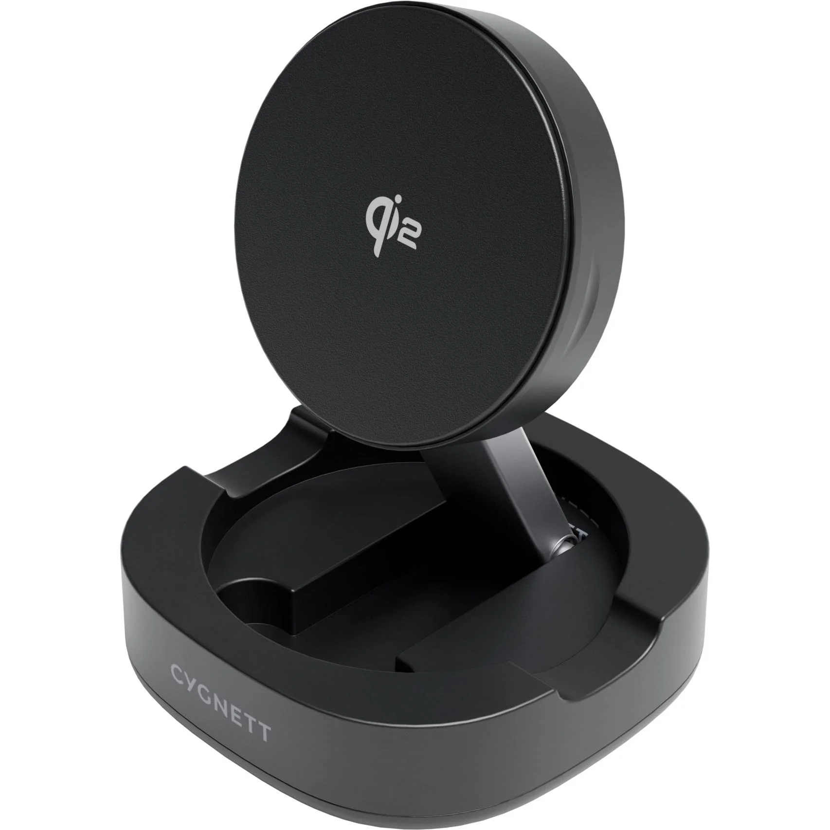 Cygnett ChargeBase Qi2.0 Single Wireless Charger (Black) - Image 2