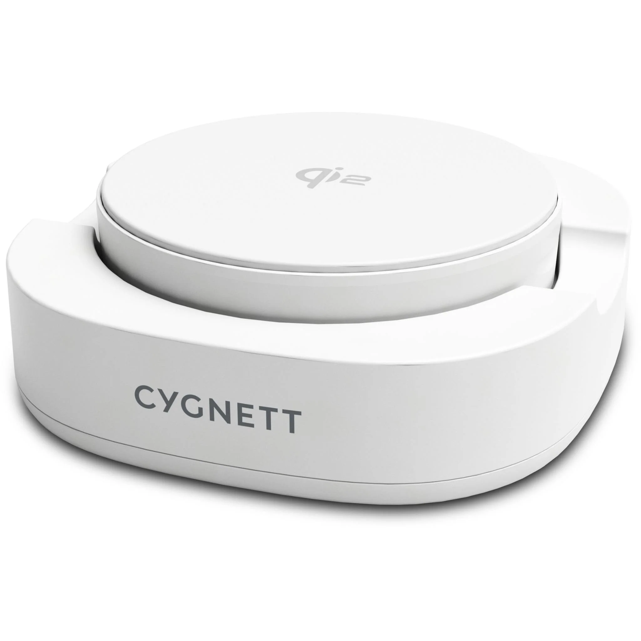 Cygnett ChargeBase Qi2.0 Single Wireless Charger (White) - Image 3