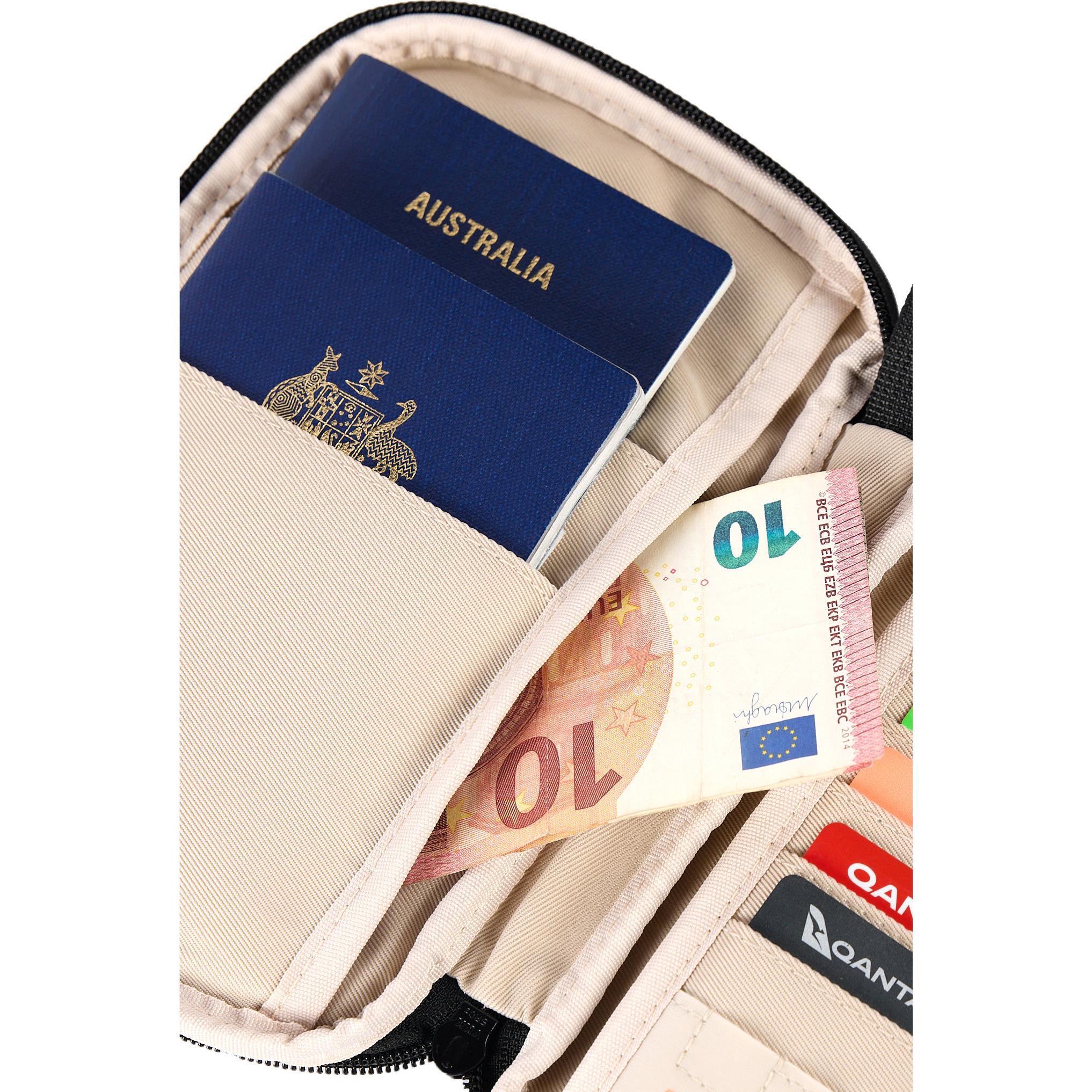 Cygnett Voyager Duo Passport Wallet (Charcoal) - Image 4