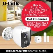 D-Link DCS-8630LH Full HD Wi-Fi Outdoor Spotlight Camera - Image 8