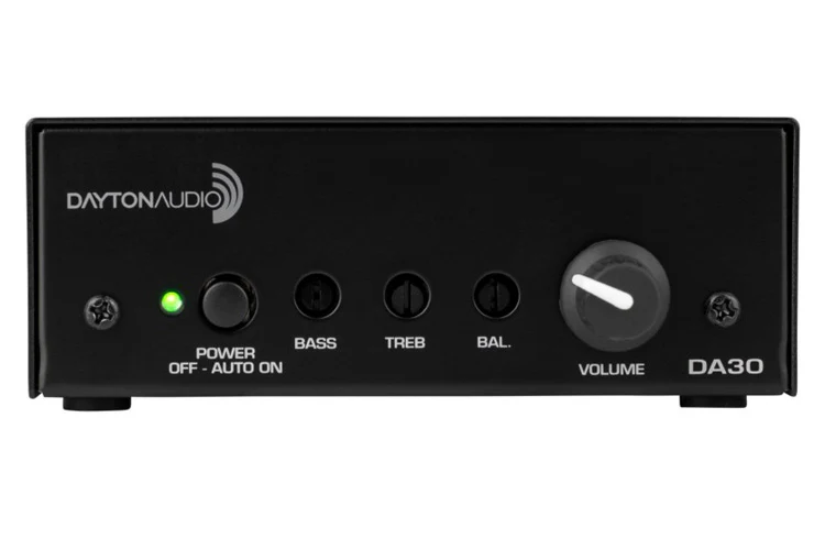 Dayton Audio DA30 Mini Stereo 1/2 Channel 15W Class-D Amplifier - Image 2