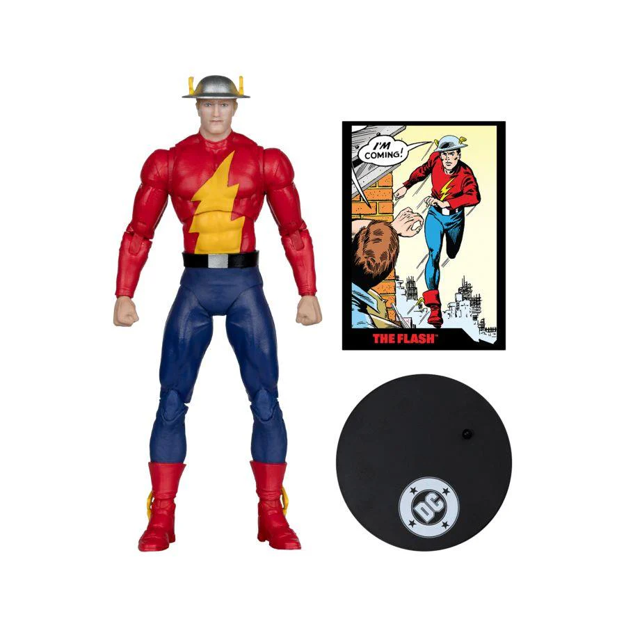 DC Comics - Jay Garrick Flash (Flash #123) Page Punchers 7" Figure with Comic - Image 2