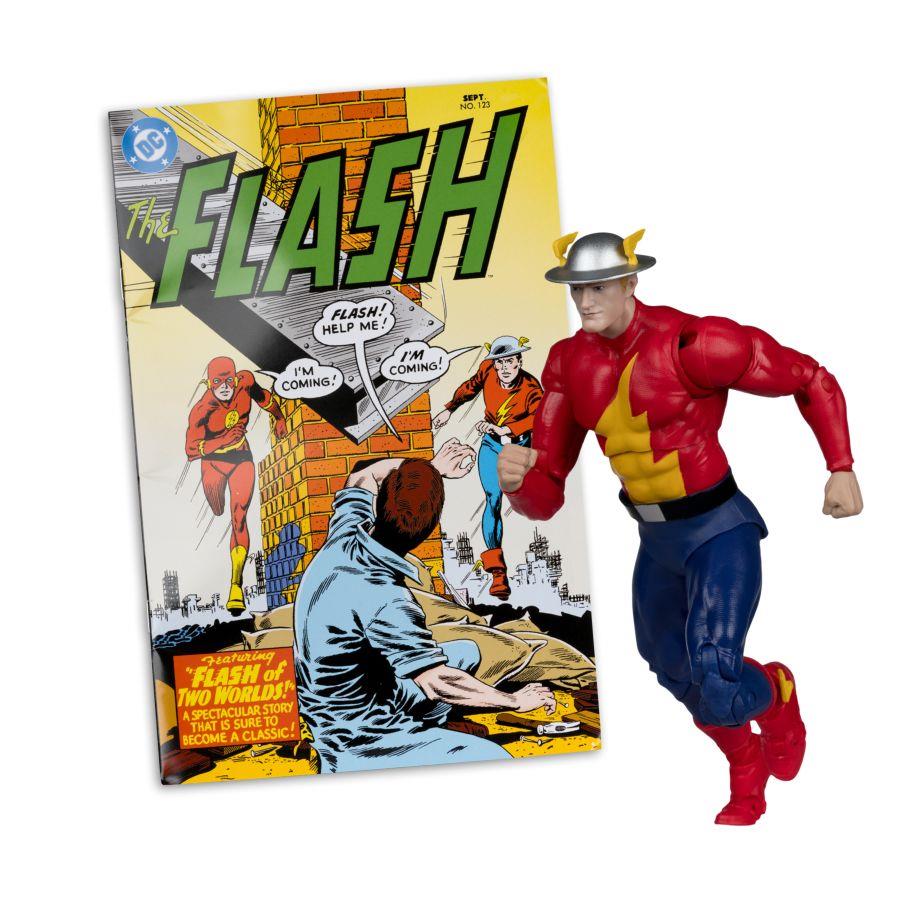 DC Comics - Jay Garrick Flash (Flash #123) Page Punchers 7" Figure with Comic - Image 7