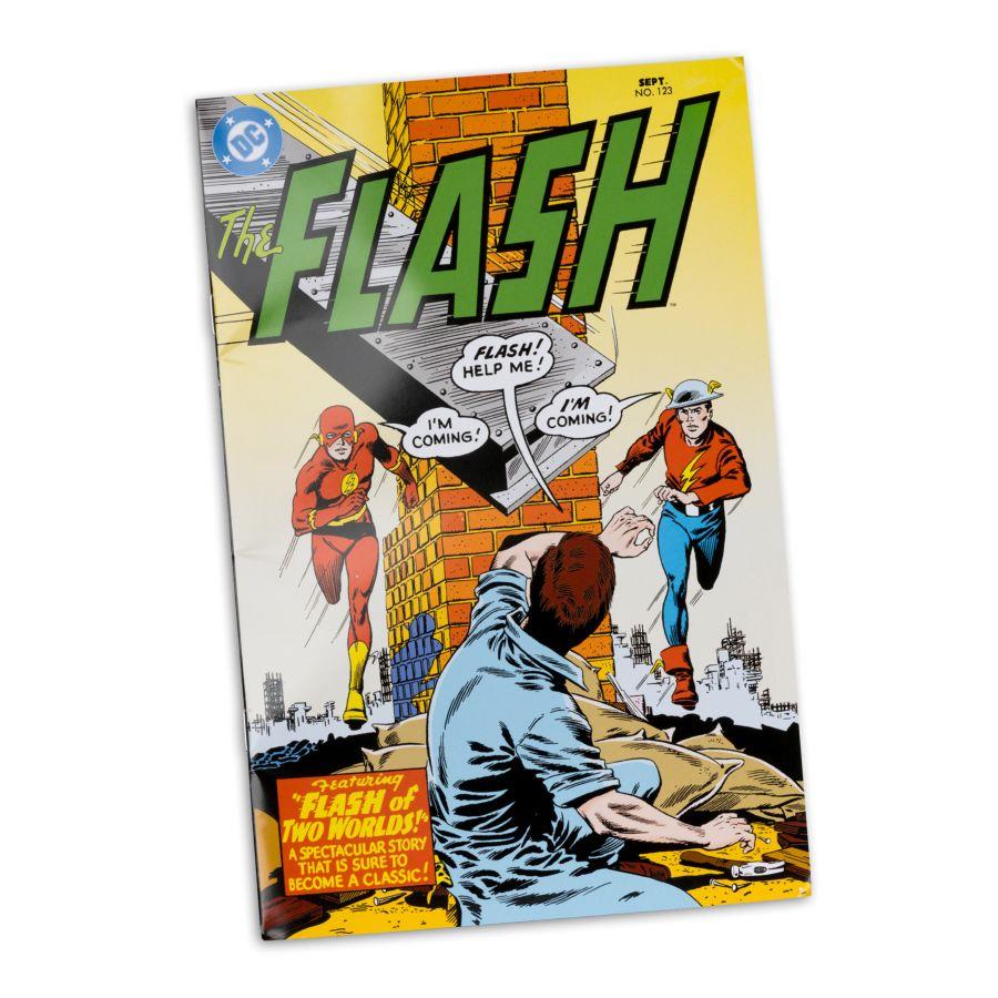 DC Comics - Jay Garrick Flash (Flash #123) Page Punchers 7" Figure with Comic - Image 8