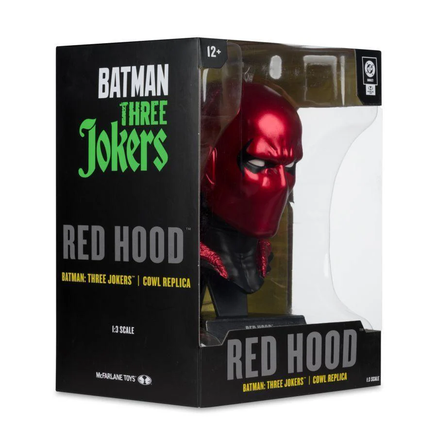DC Comics – Red Hood Cowl (Batman: Three Jokers) 1:3 Scale Cowl Replica - Image 5