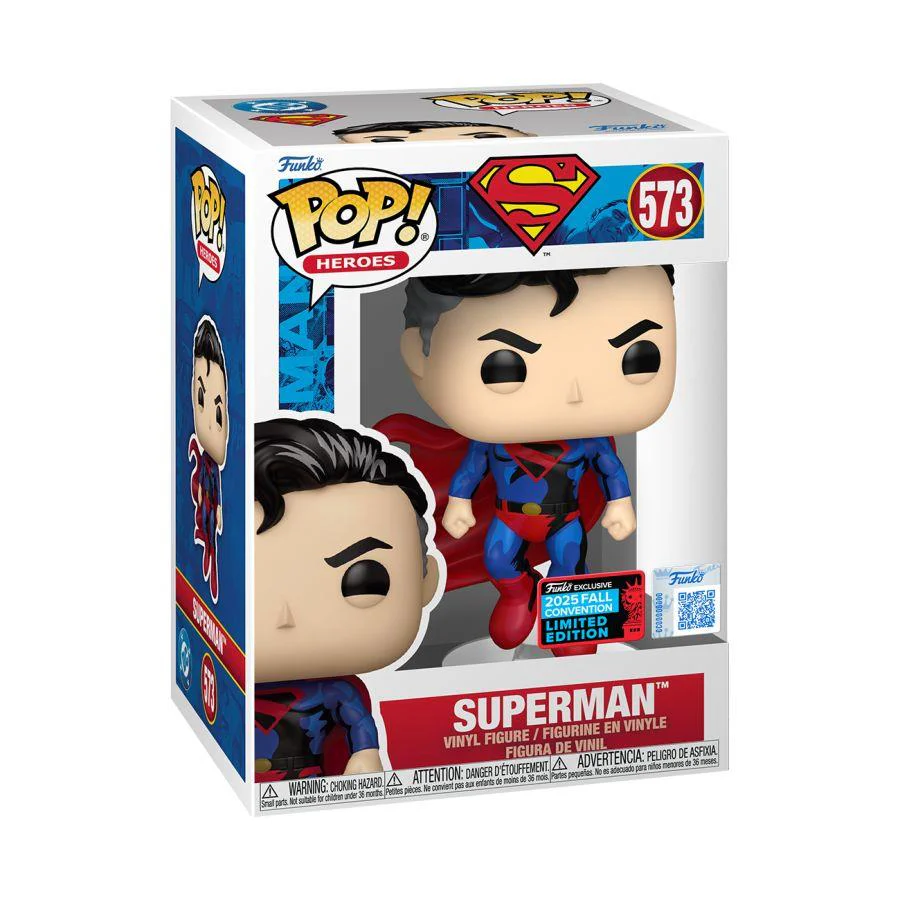 DC Comics - Superman Retro Comic (Flying) Pop! Vinyl - Image 2