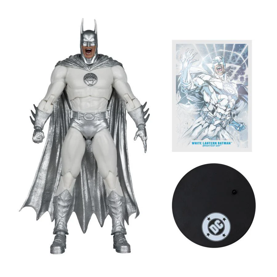 DC Comics – White Lantern Batman (Brightest Day) 7" Figure - Image 7