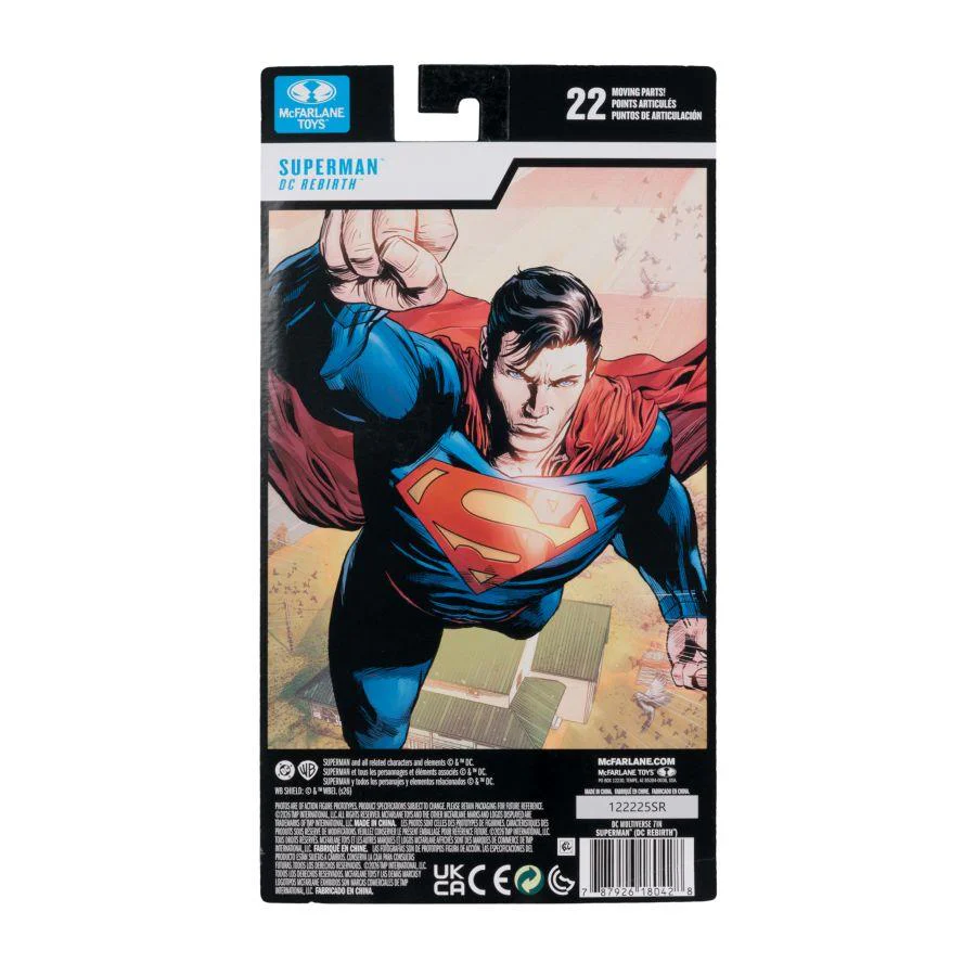 DC Multiverse - Superman [Rebirth] 7" Action Figure - Image 4