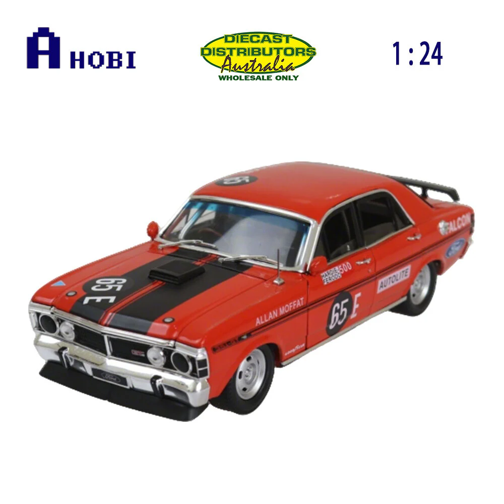 DDA 1:24 Scale Ford XY GTHO #65E Bathurst Winner Moffat Diecast Model Vehicle - Image 3