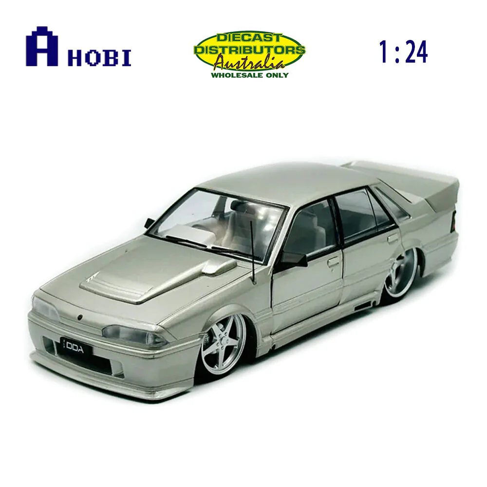 DDA 1:24 Scale Sfragismeno Holden VL Walkinshaw Custom Silver Diecast Model Car - Image 5