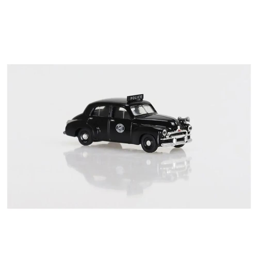 DDA 1:64 Scale FJ Holden Police Sedan Black Diecast Toy Model - Image 2