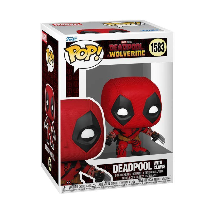 Deadpool 3 – Deadpool with Claws Pop! Vinyl - Image 2