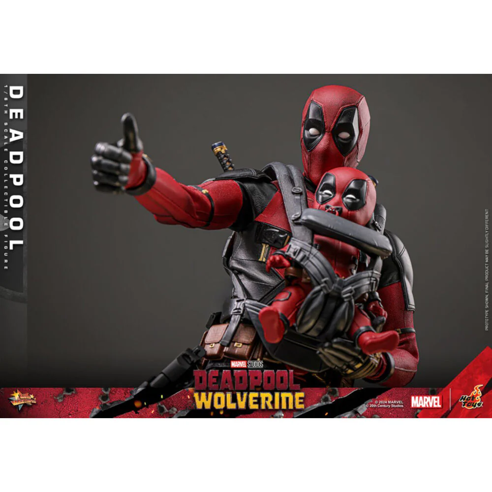Deadpool & Wolverine 31cm Deadpool 1:6 Statue Collectable Figure - Image 4