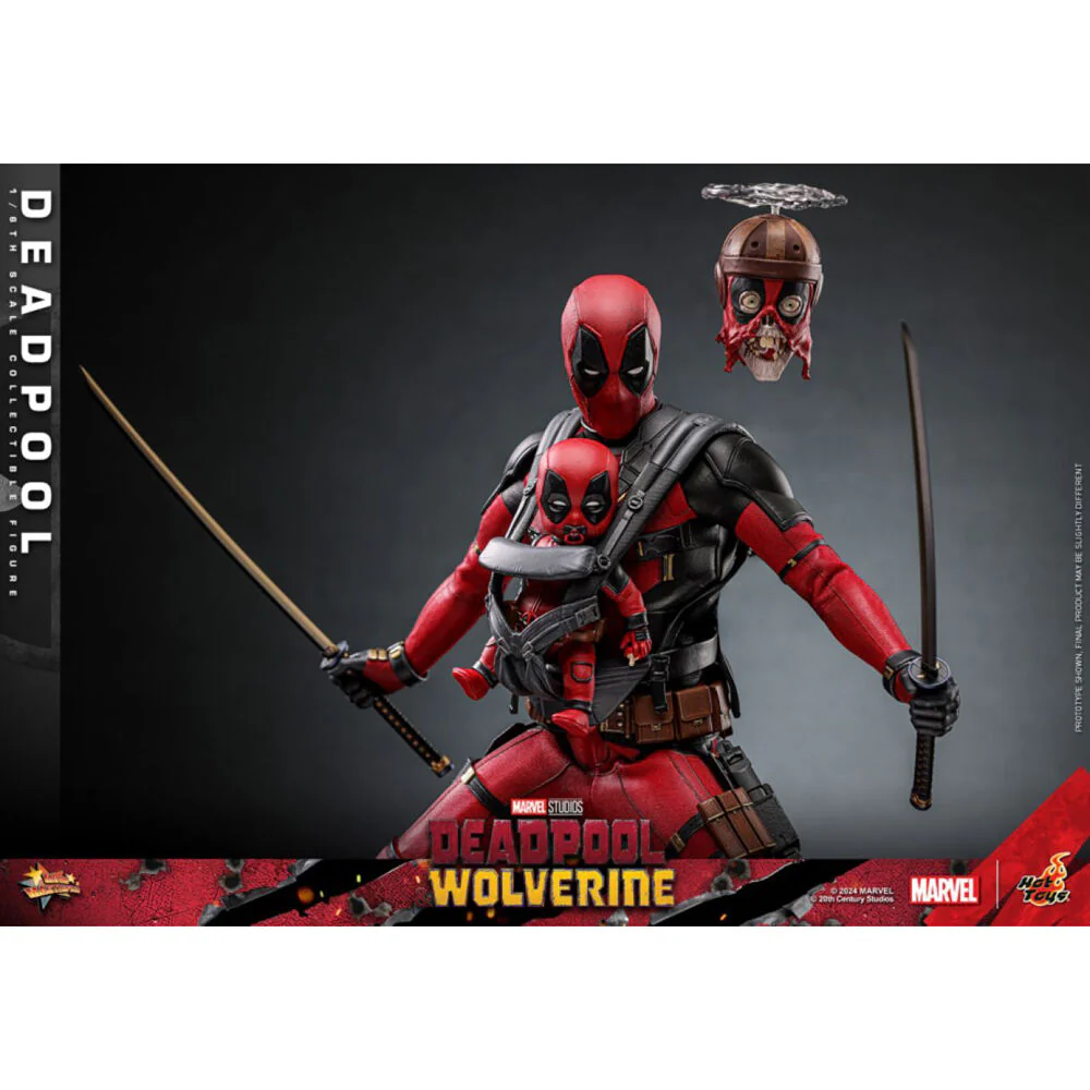Deadpool & Wolverine 31cm Deadpool 1:6 Statue Collectable Figure - Image 5