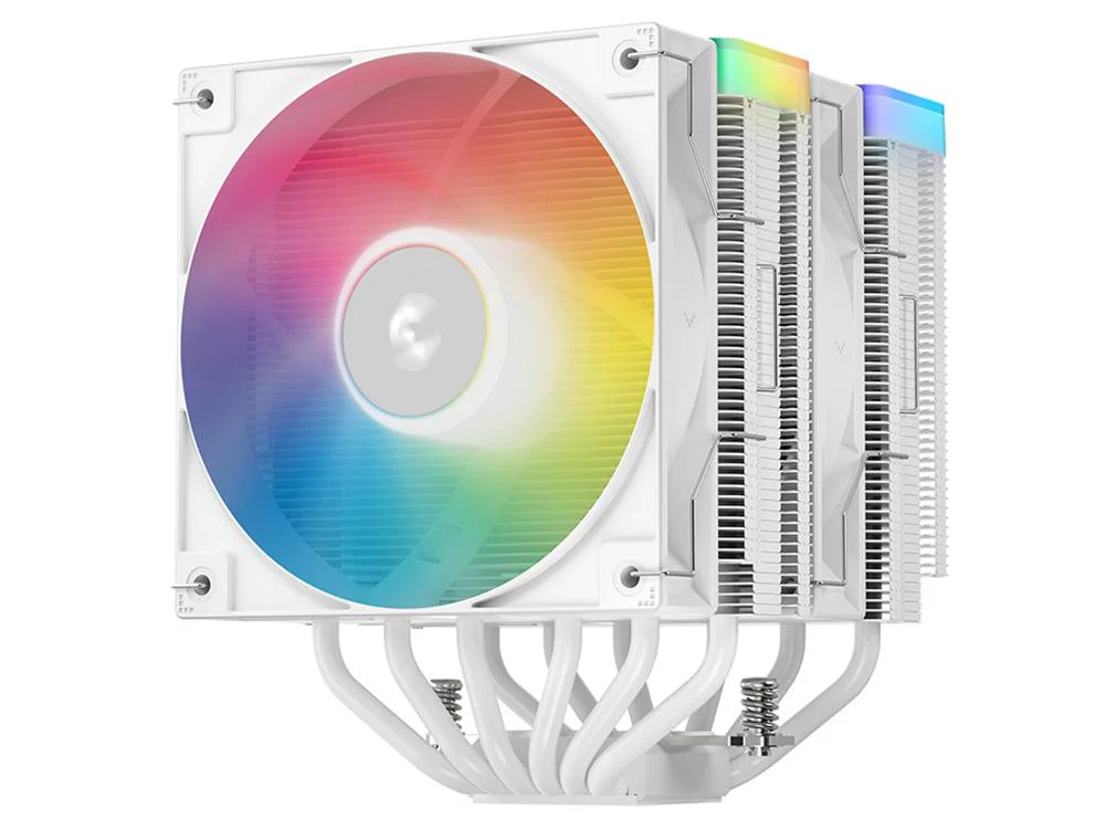 Deepcool AG620 V2 120mm with ARGB Top Cover CPU Cooler - White - Image 2