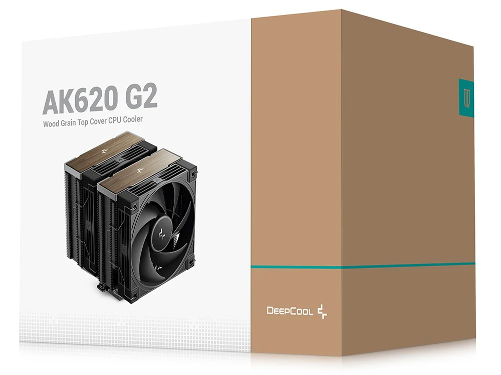 DeepCool AK620 G2 Wood Grain Top Cover CPU Cooler - Image 8