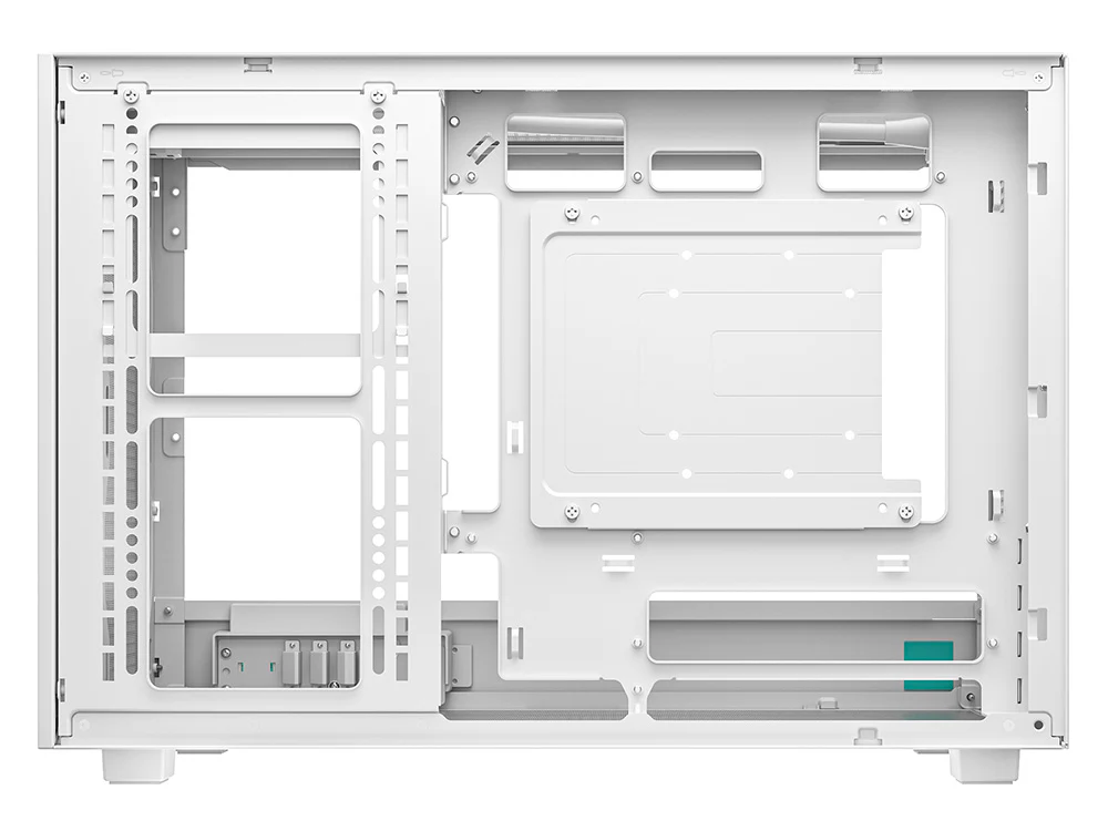Deepcool CH260 Tempered Glass Micro-ATX Case - White - Image 5
