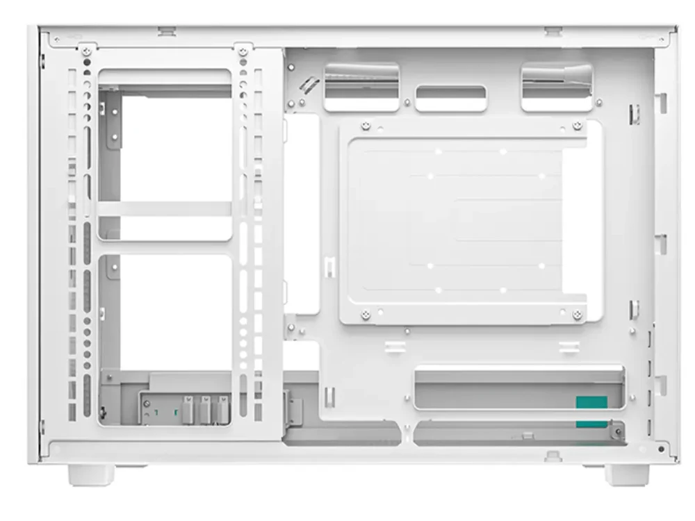 DeepCool CH260 WOOD Micro ATX Case (White) - Image 6