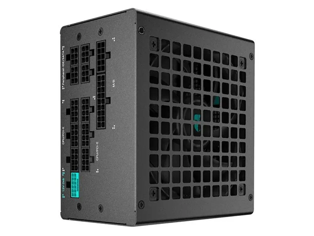Deepcool PQ1000G 1000W 80+ Gold Fully Modular ATX 3.1 Power Supply - Black - Image 2