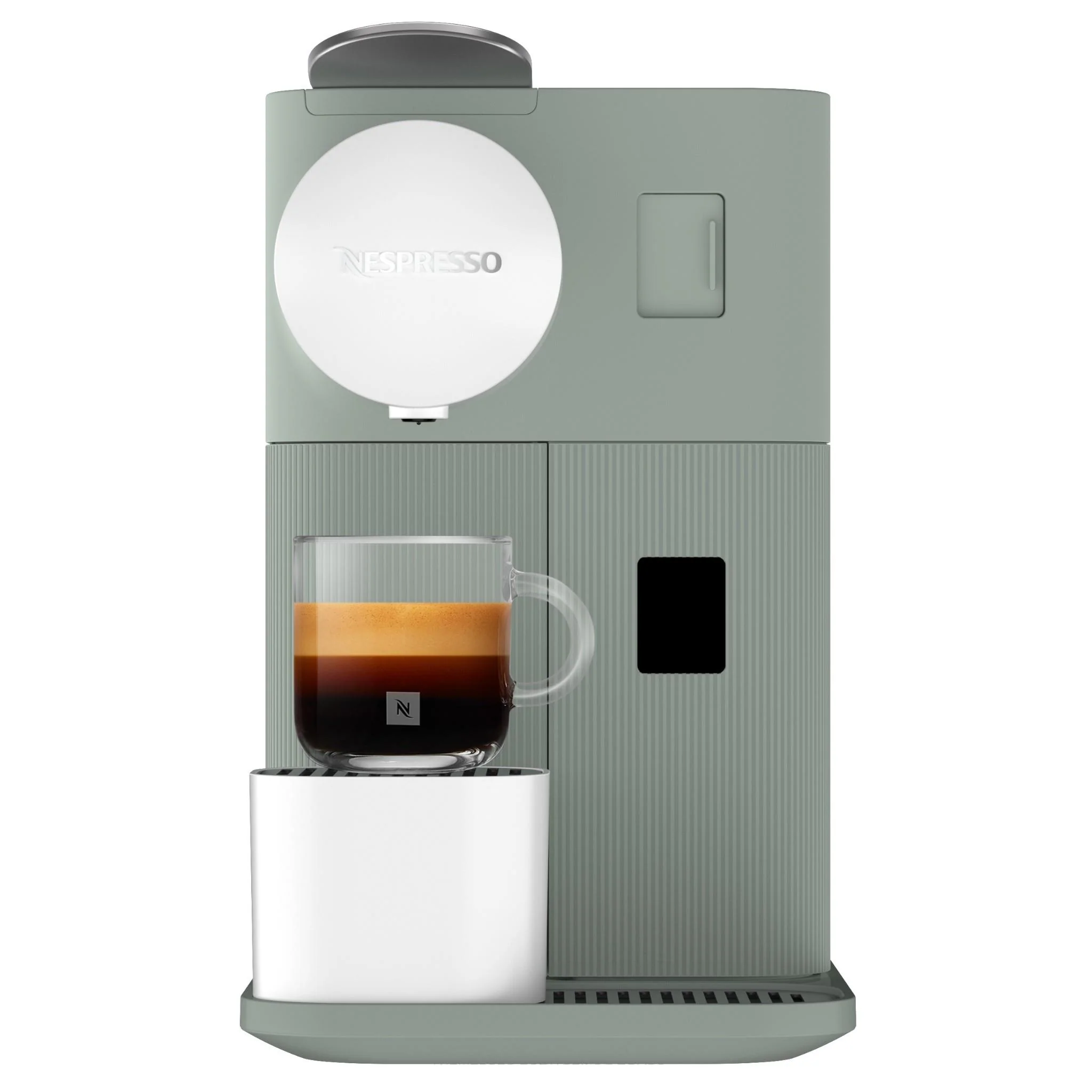 De'longhi Nespresso Lattissima One Capsule Coffee Machine (Green) - Image 2