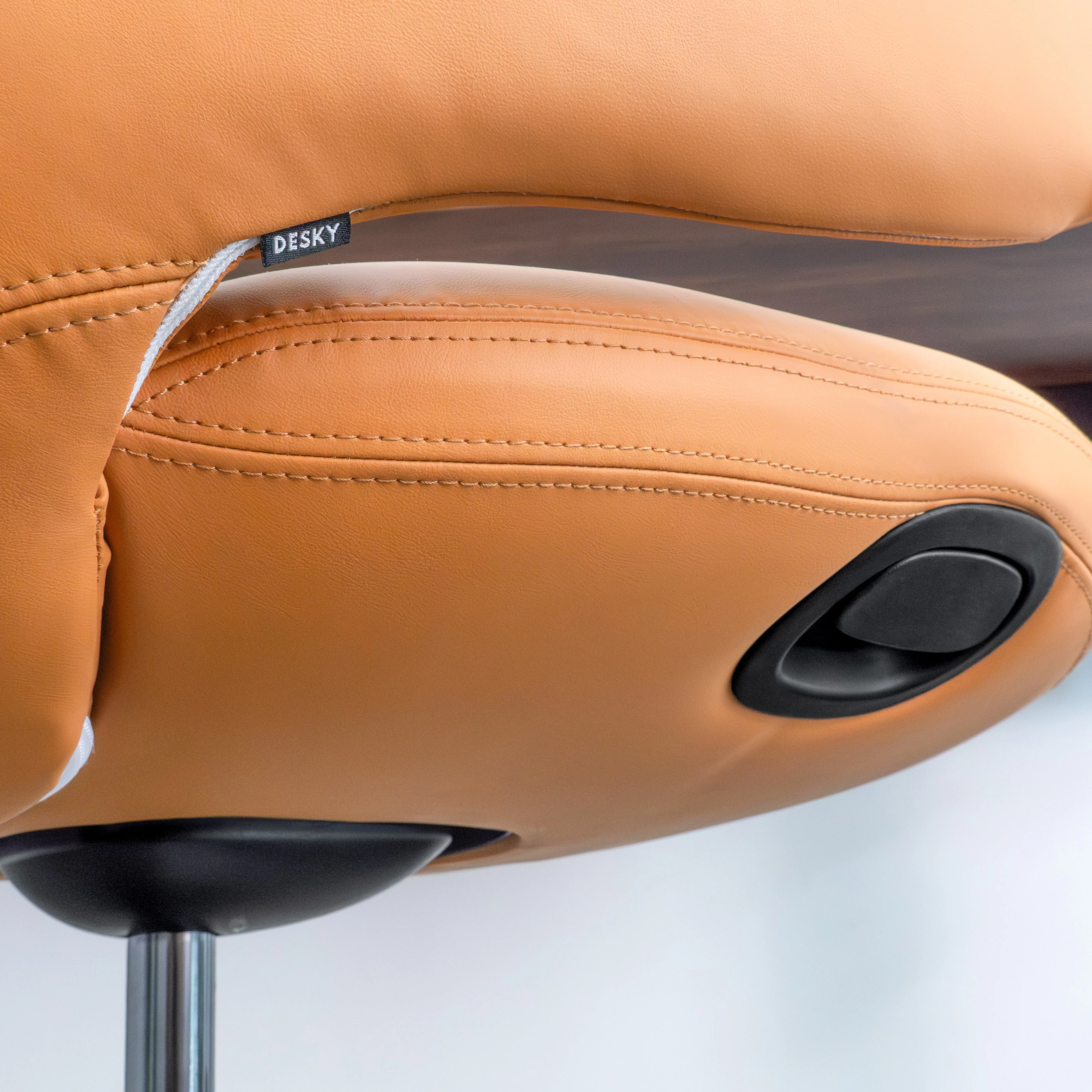 Desky Arco Office Chair - Pebble Grey - Image 7