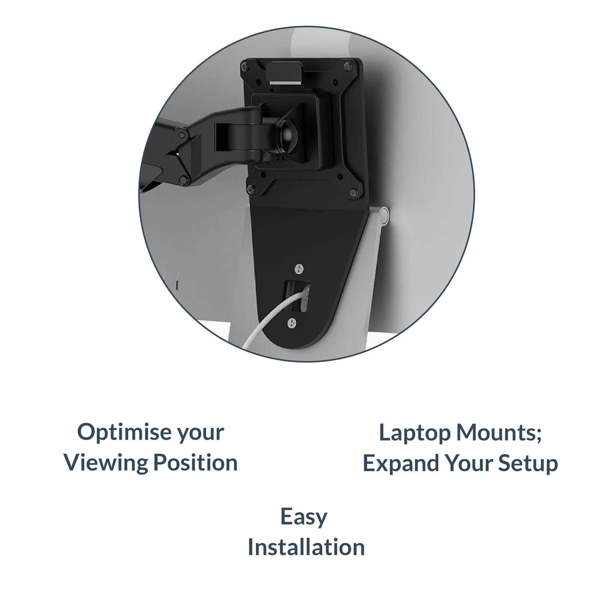 Desky iMac VESA Adapter - Black - Image 2