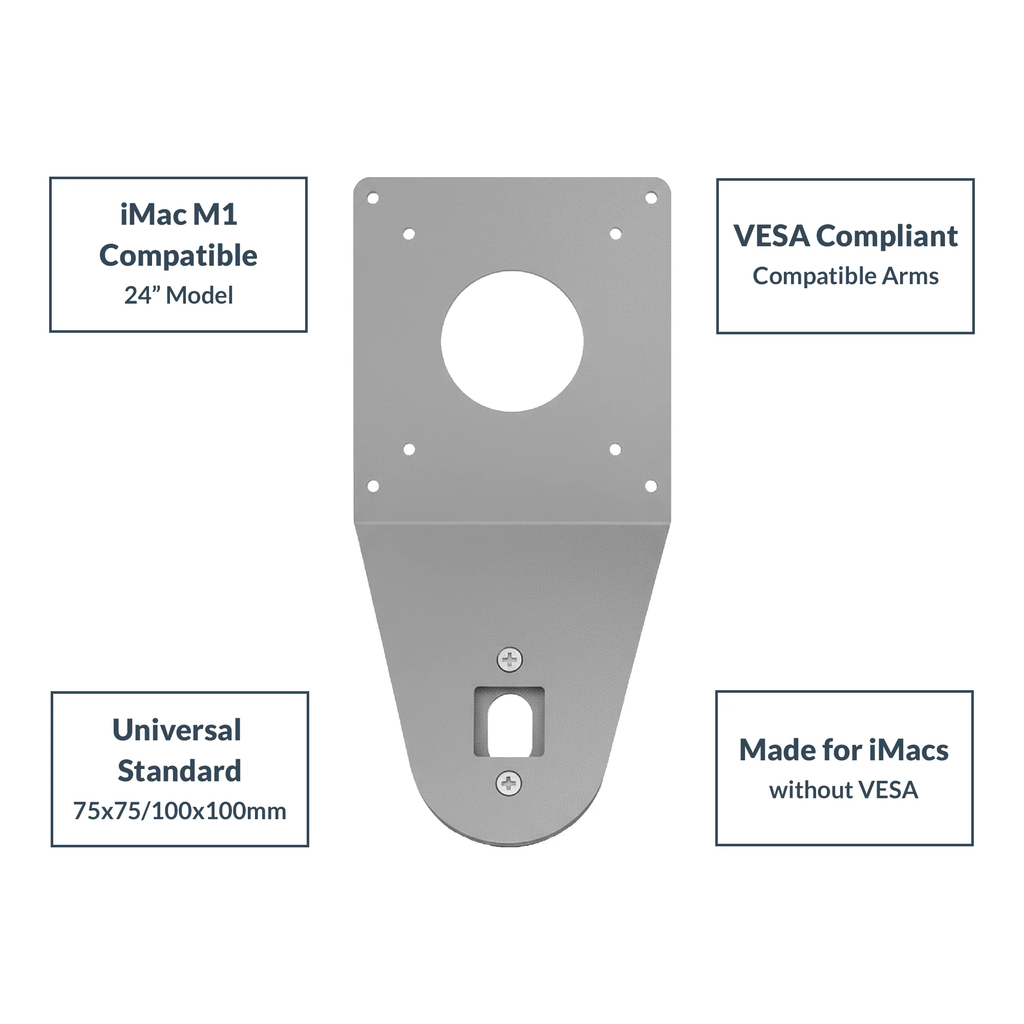 Desky iMac VESA Adapter - Black - Image 4