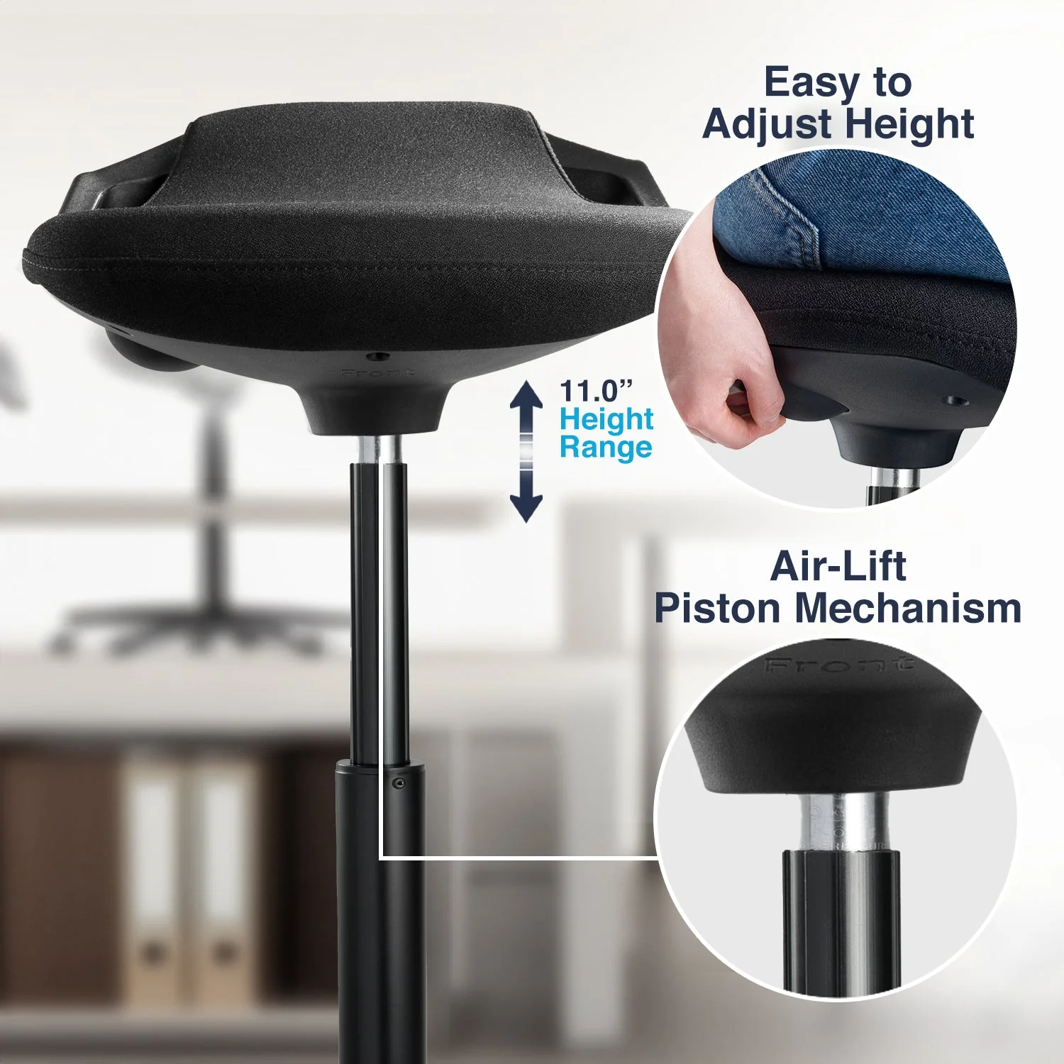 Desky Sit Stand Pro Active Stool - Image 3