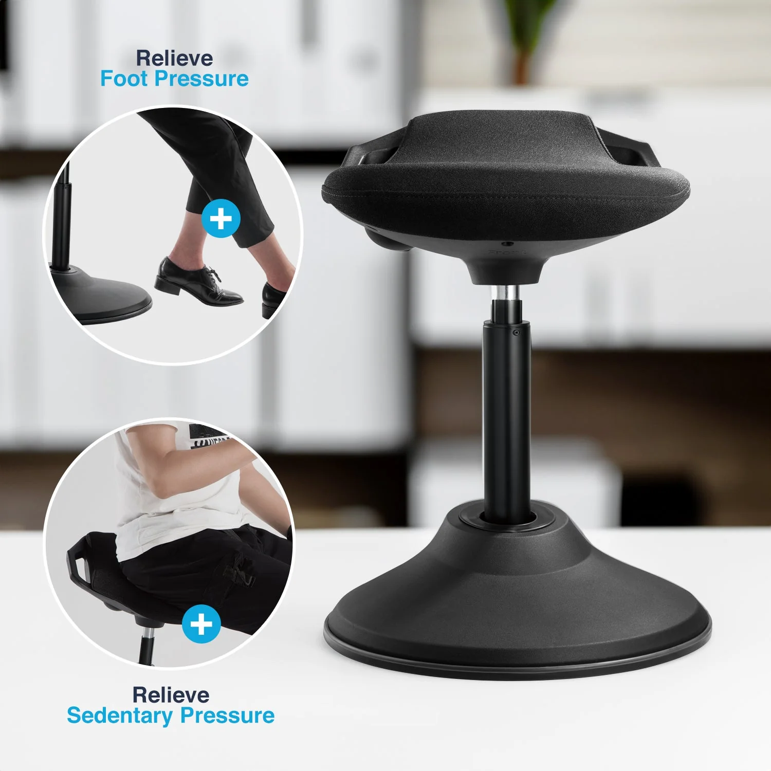 Desky Sit Stand Pro Active Stool - Image 4
