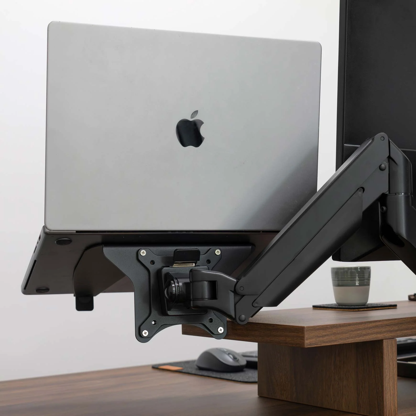 Desky Universal Laptop Mount - Silver - Image 6