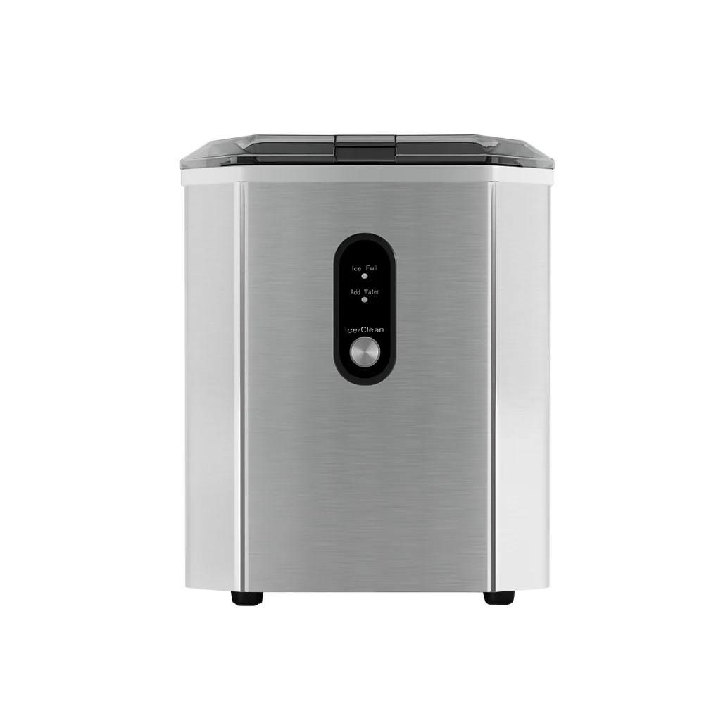 Devanti 12kg Ice Maker Machine with Scoop Holder (Silver) - Image 3