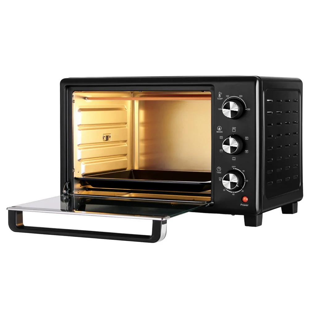 Devanti 30L Convection Oven Electric Fryer Ovens 1600W - Image 3