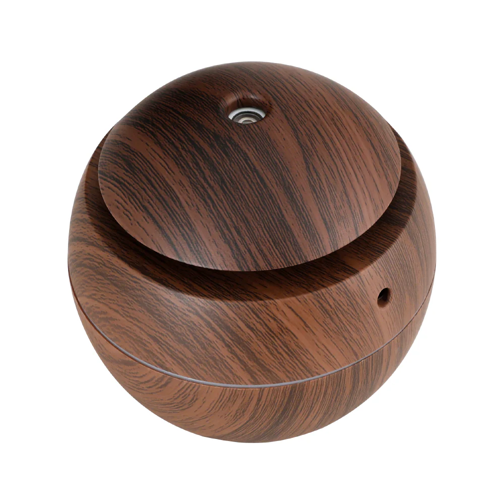 Devanti Aroma Diffuser Aromatherapy Dark Wood 130ml - Image 4