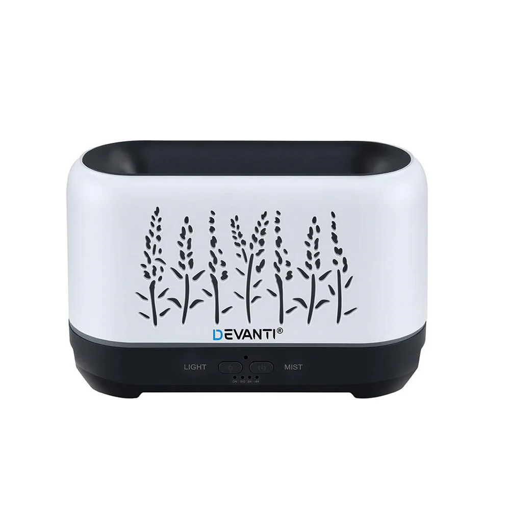 Devanti Aroma Diffuser Aromatherapy Flame 200ml - Image 4