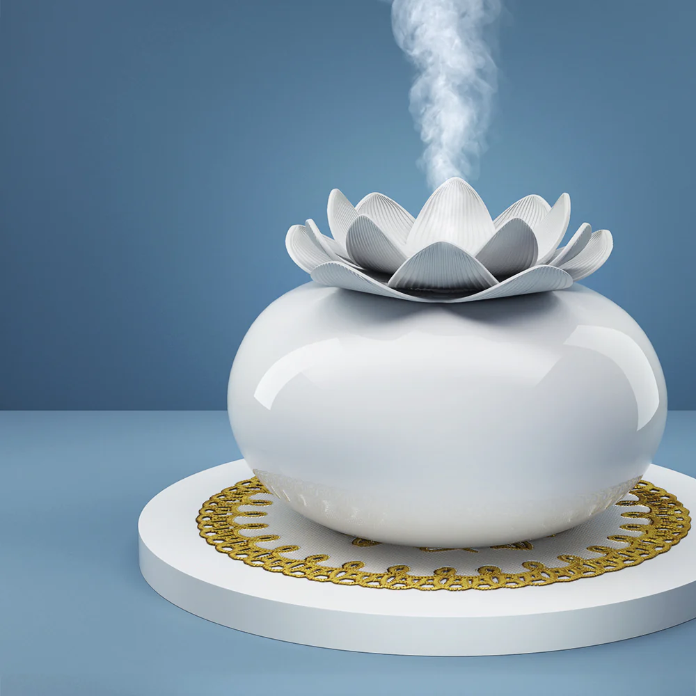 Devanti Aroma Diffuser Aromatherapy Lotus 200ml - Image 2