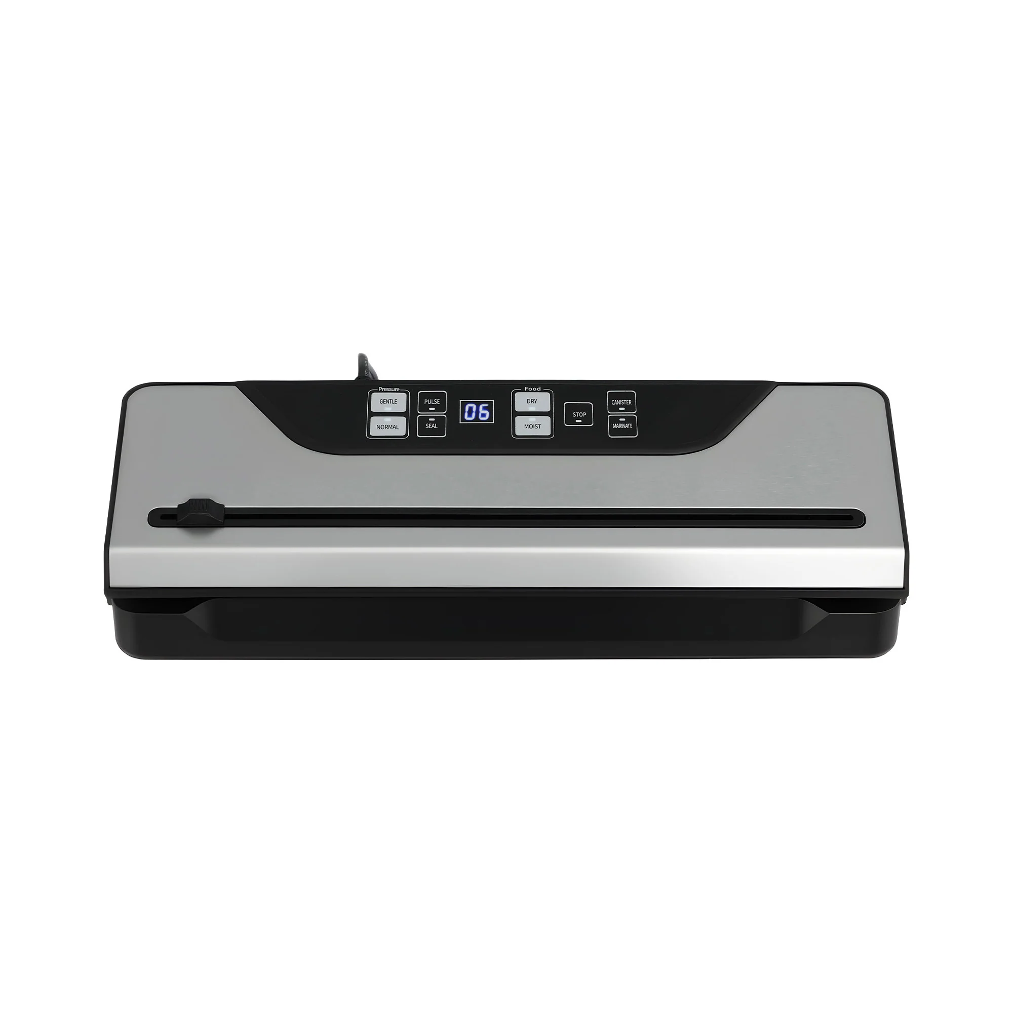 Devanti Food Vacuum Sealer Machine Auto Seal Slide Cutter 9 Modes Marinate Black - Image 3