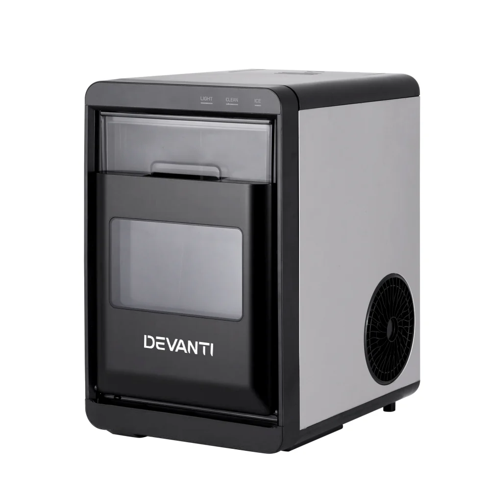 Devanti Ice Maker Machine 20kg Chewable Nugget Ice Countertop with Self Cleaning - Image 4