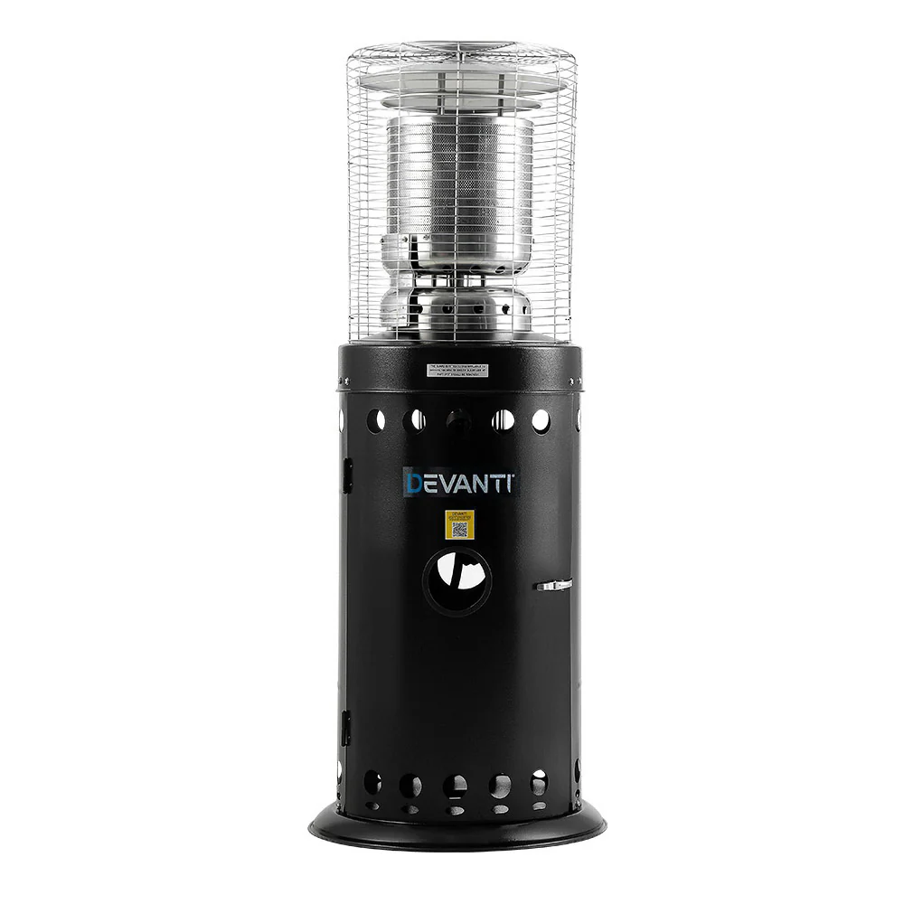 Devanti Outdoor Gas Patio Heater (Black)